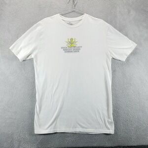 Flatbush Zombies Shirt Mens L White Zombie Juice Buddha 2018 Concert